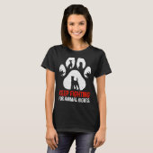 動物活動家救出動物保護権 Tシャツ (正面フル)
