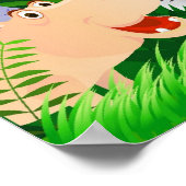 動物漫画 ポスター (角)