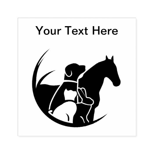 動物獣医テーマスタンプ ラバースタンプ (インプリント)