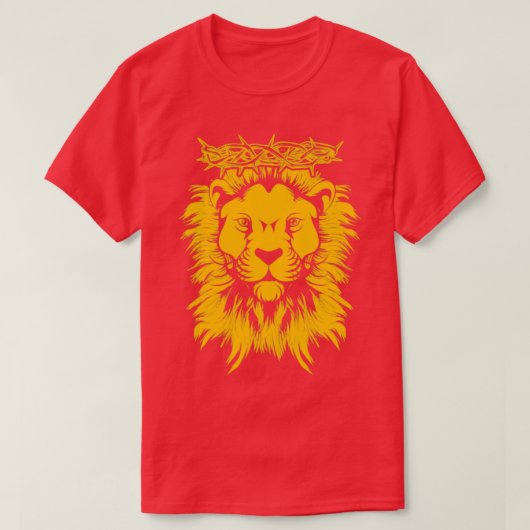 動物王ライオン Tシャツ (デザイン正面)