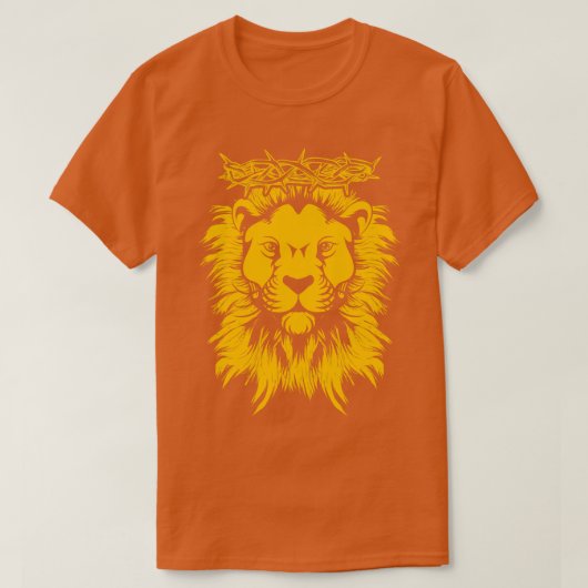 動物王ライオン Tシャツ (デザイン正面)