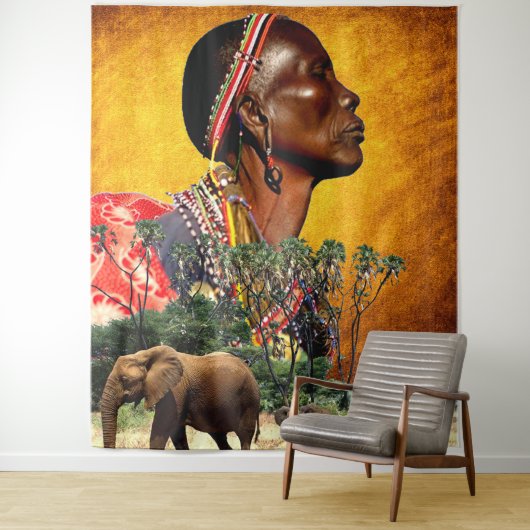 動物王国の警備 タペストリー (インサイチュ)