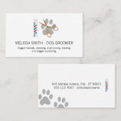動物理容師 名刺 (正面/裏面)