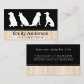 動物産業 名刺 (正面/裏面)