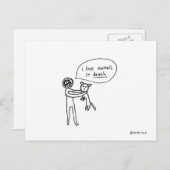 動物用はがき ポストカード (正面/裏面)