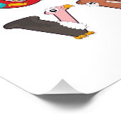 動物用アルファベット文字ABC 学's ポスター (コーナー)