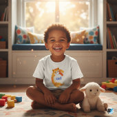 動物用アルファベットC ベビーTシャツ