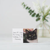 動物用ペットシッティング 名刺 (スタンド正面)