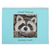 動物画 カレンダー (カバー)