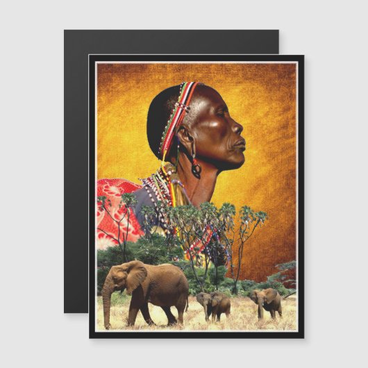 「動物界の警護」 (正面/裏面)