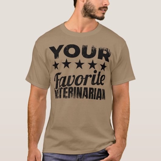 動物病院の引用ギフト Tシャツ (正面)