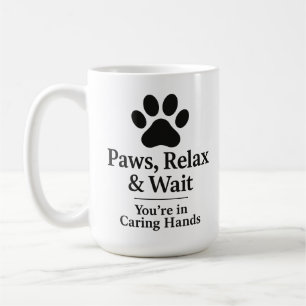 動物病院の待合室マグカップ コーヒーマグカップ