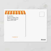 動物病院の誕生日ポストカード ポストカード (裏面)