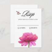 動物相ミニマリスト 出欠カード (正面/裏面)