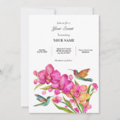 動物相ミニマリスト 招待状 (正面)