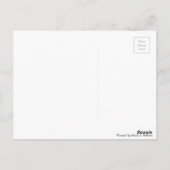 「動物相」のはがき ポストカード (裏面)