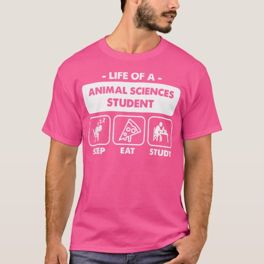 動物科学専攻の生 Tシャツ (正面)
