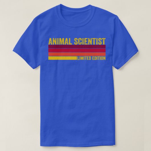 動物科学者 Tシャツ (デザイン正面)