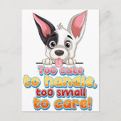 動物笑わされる葉書 – おもしろい Pet Umous 2025 ポストカード (正面)