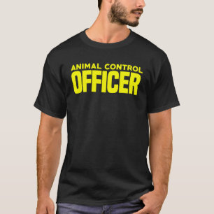 動物管理士公安制服警官 Tシャツ