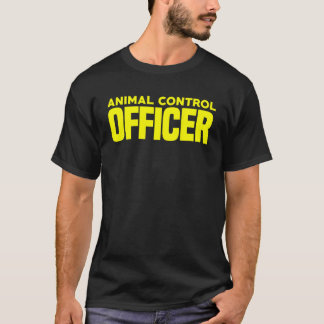 動物管理士公安制服警官 Tシャツ