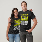 動物管理士公安動物救護 Tシャツ (ユニセックス)