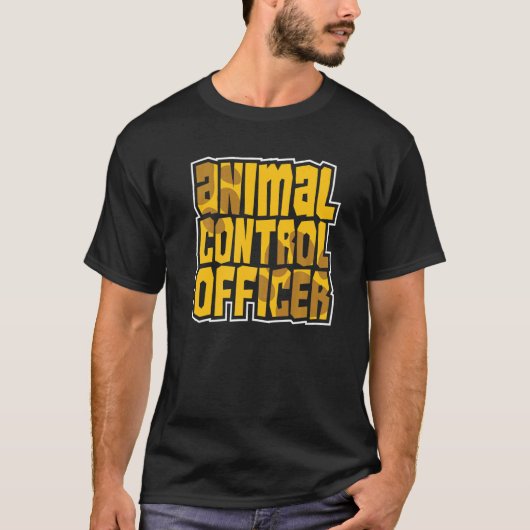 動物管理救助官5 Tシャツ (正面)