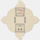 動物箱の恐竜ジュラ紀誕生日大 フェイバーボックス (見開き)