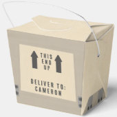 動物箱の恐竜ジュラ紀誕生日大 フェイバーボックス (裏面)