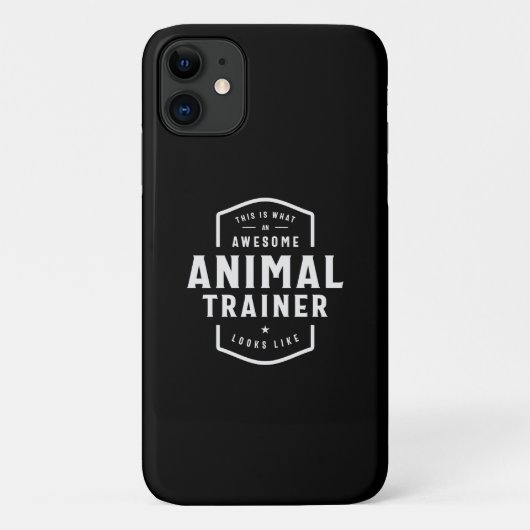 動物素晴らしのトレーナー：これは私 Case-Mate iPhoneケース (裏面)