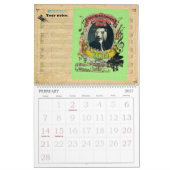 動物素晴らし音楽クラシカル作曲家 カレンダー (2月 2027)