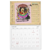 動物素晴らし音楽クラシカル作曲家 カレンダー (1月 2027)