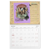 動物素晴らし音楽クラシカル作曲家 カレンダー (3月 2026)