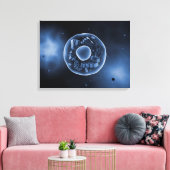 動物細胞の顕微鏡的見解3 キャンバスプリント (インサイチュ (リビング))