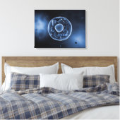 動物細胞の顕微鏡的見解3 キャンバスプリント (インサイチュ (寝室))