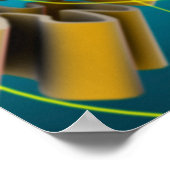 動物細胞核の顕微鏡観察 ポスター (角)