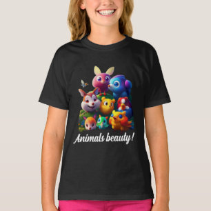 動物美しい Tシャツ