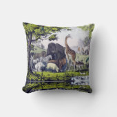 動物群 クッション (正面)