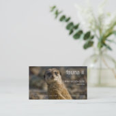 動物群- Meerkatの名刺 名刺 (スタンド正面)