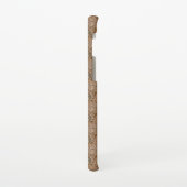 動物肌のパターン茶色のニュートラルカラー SAMSUNG GALAXYケース (左側)