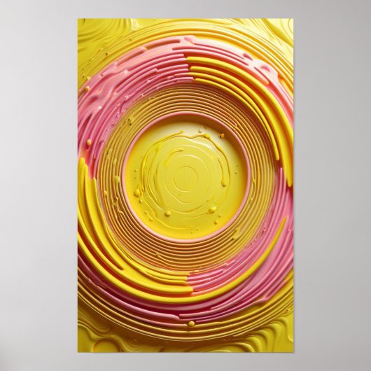 動物色デザイン原粘土 ポスター (正面)