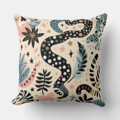 動物色 クッション (正面)