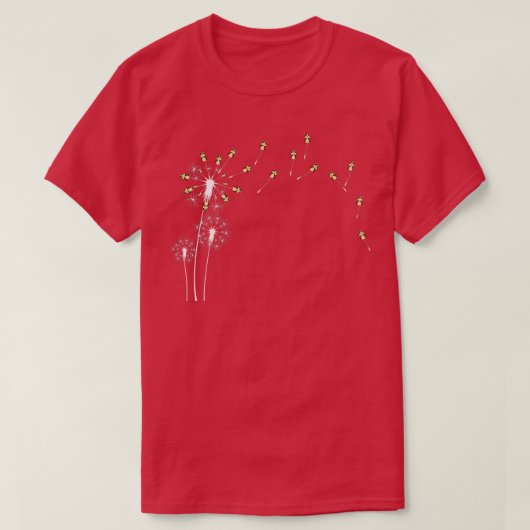 動物花植物 – Dandelion Guinea Pig Premium Tシャツ (デザイン正面)