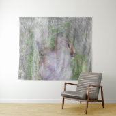 動物芸術的のカピバラ タペストリー (インサイチュ(横))