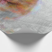 動物芸術的のハムスター ラッピングペーパー (角)