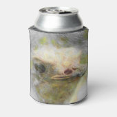 動物芸術的ダチョウ 缶クーラー (缶裏面)