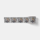 動物芸術的ヒョウ サテンリボン (正面)