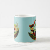 動物芸術秋のリス コーヒーマグカップ (中央)