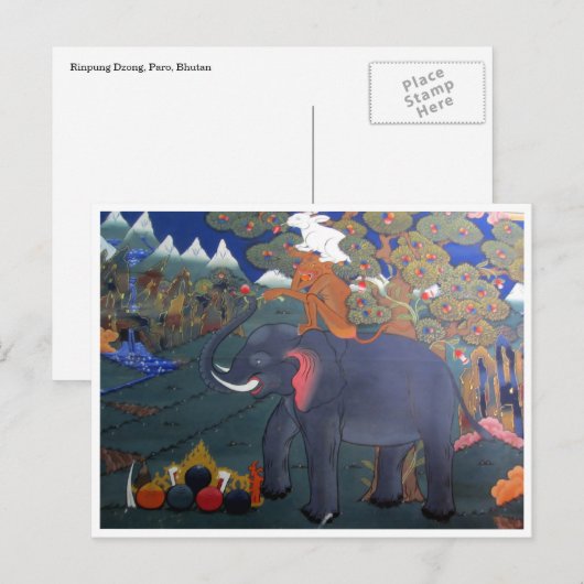 動物芸術 ポストカード (正面/裏面)