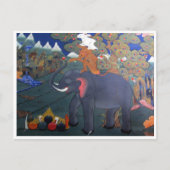 動物芸術 ポストカード (正面)